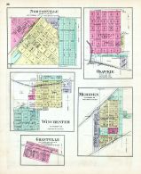 Nortonville, Osawkie, Winchester, Meriden, Grantville, Kansas State Atlas 1887